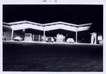 Galaxy Drive-In Theatre - Ticket Booths April 1966